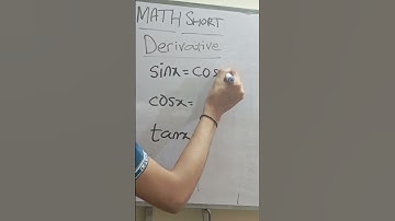 Derivative formula | Math Hack | #mathstricks
