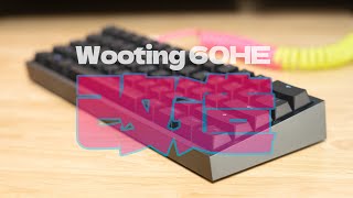 Wooting 60HE純正ケース、キーキャップ