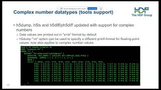New datatypes in HDF5 - Jordan Henderson, The HDF Group - 2024 HDF5 User Group Meeting - HUG24