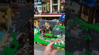 Small Custom LEGO Village Progress