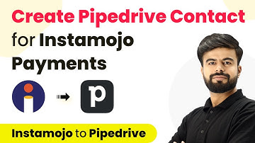 How to Create Pipedrive Contact for Instamojo Payments - Instamojo Pipedrive Integration