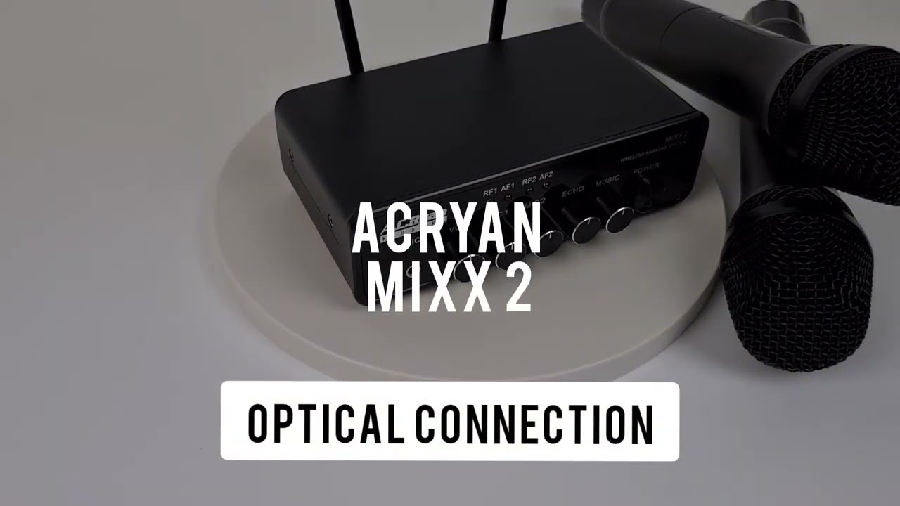 How to connect Mixx 2 to your soundbar via optical input.