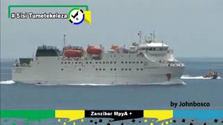 RAIS WA ZANZIBAR DK ALI MOHAMED SHEIN ALIZISHWA NA UFANYAJI KAZI WA MERI YA MV MAPINDUZI 2