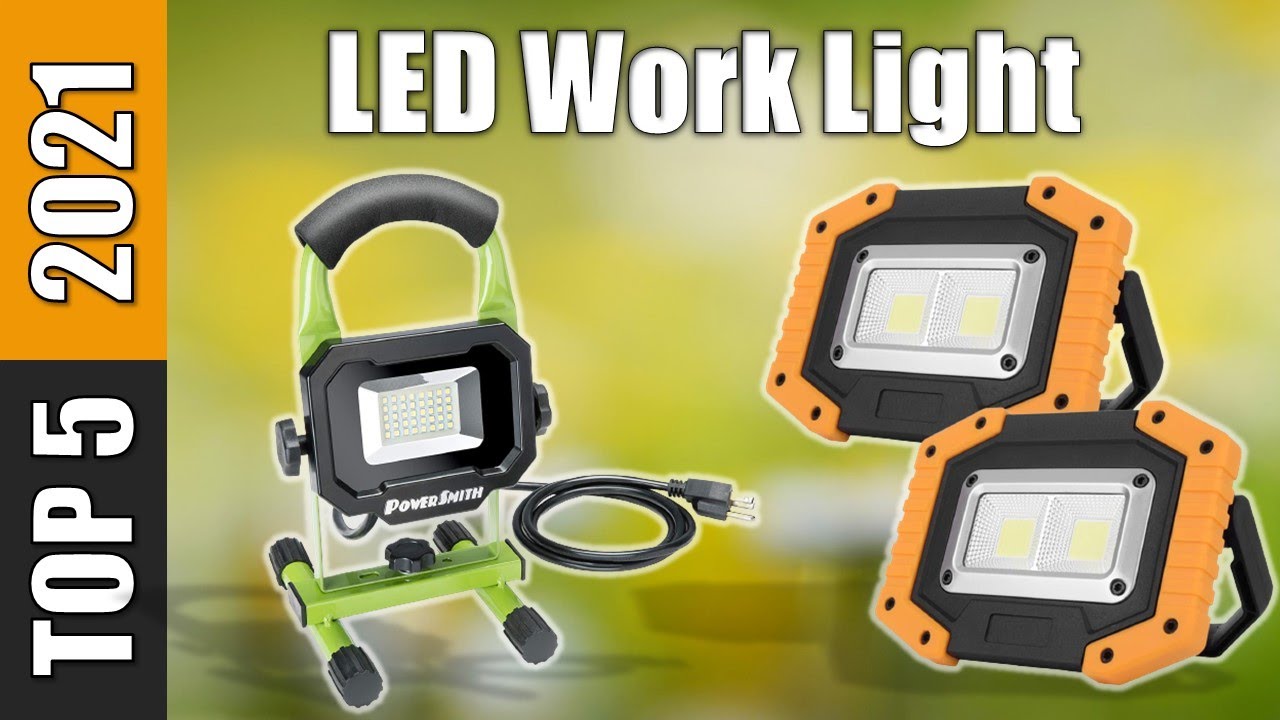 Top 5 Best LED Work Light Reviews 2021 YouTube