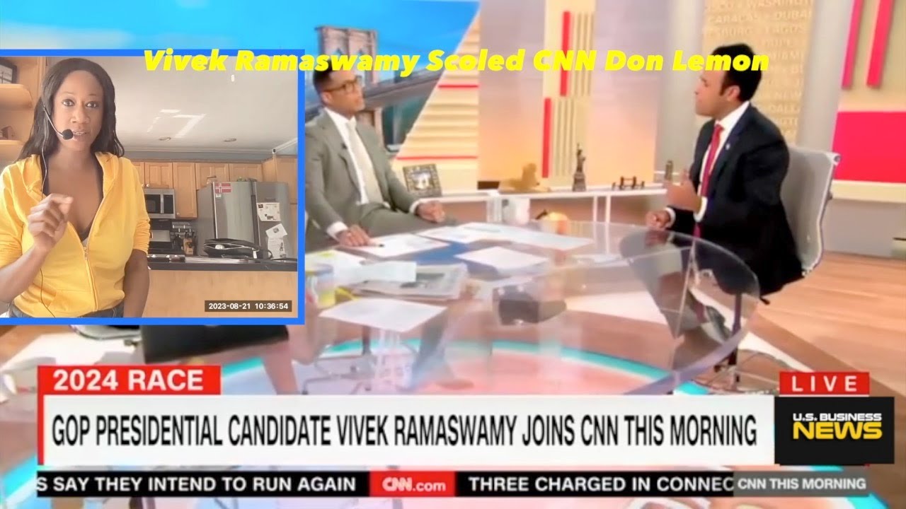 #youtubeshorts: Vivek Ramaswamy educates CNN Don Lemon on #black & # ...