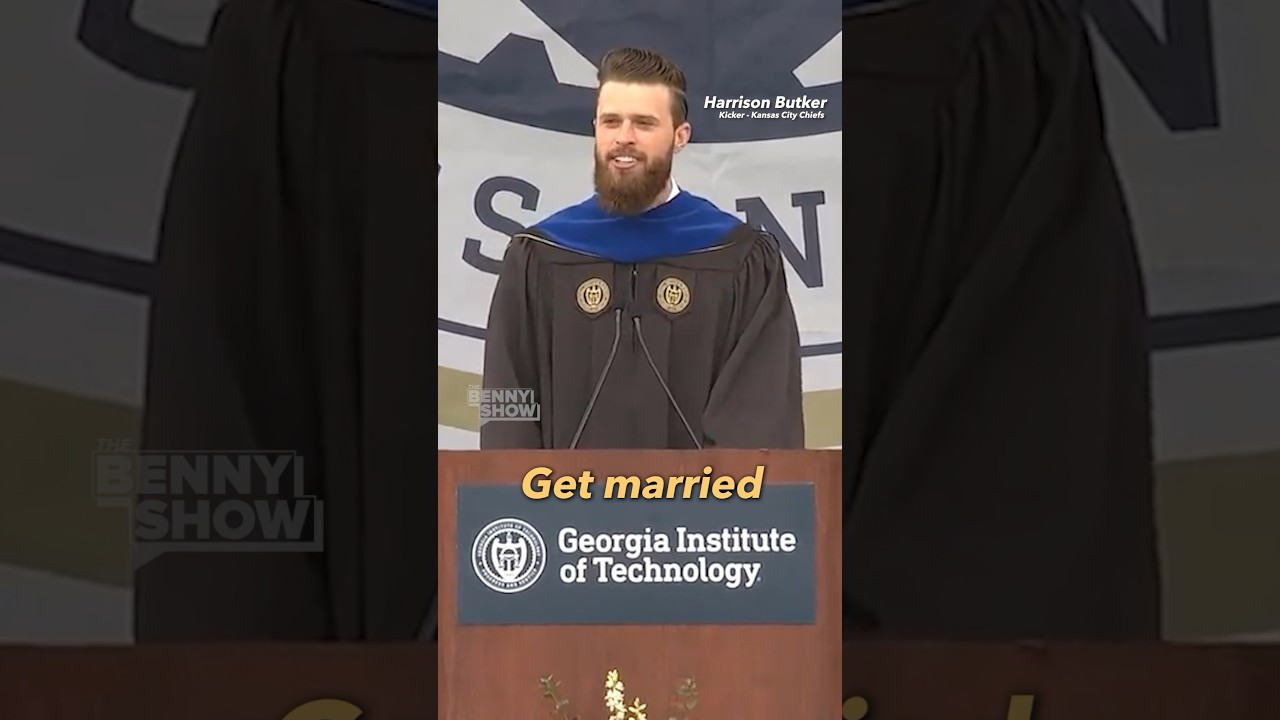 Super Bowl CHAMP STUNS Lib Grads with THIS Advice 🤔