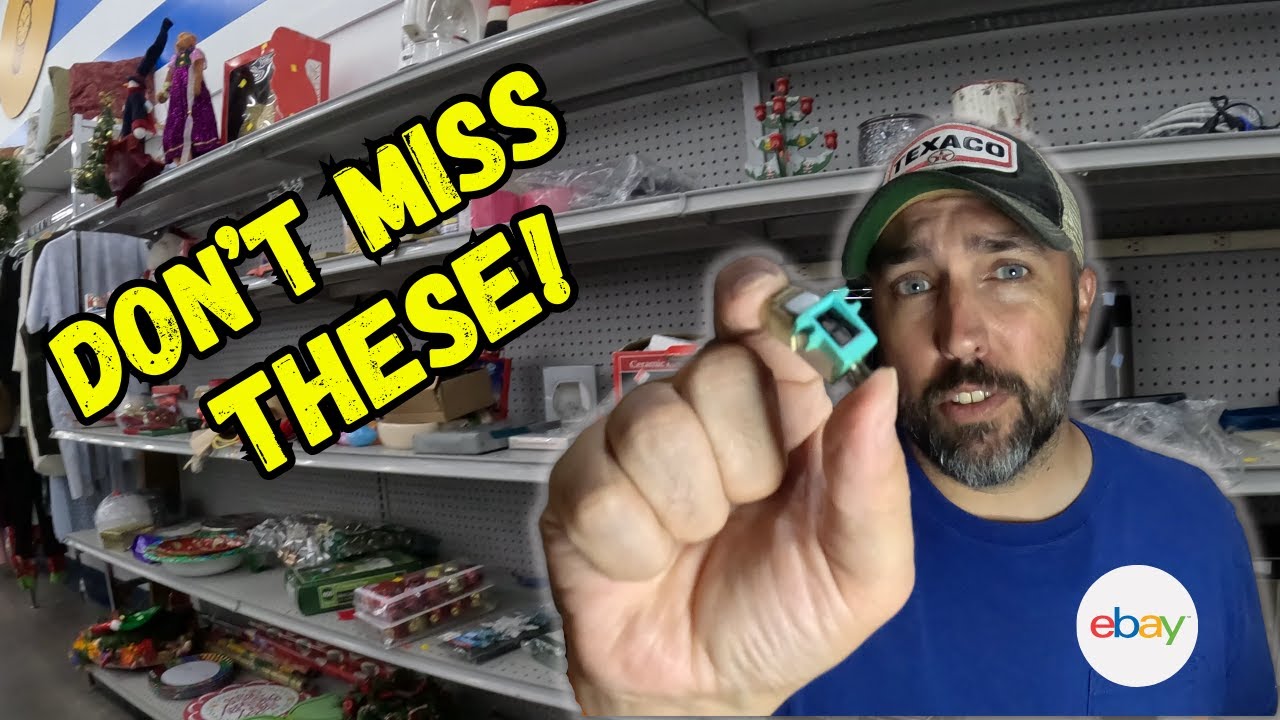 UNEXPECTED Thrift Items You Can Sell on eBay for GOOD Profit! - YouTube