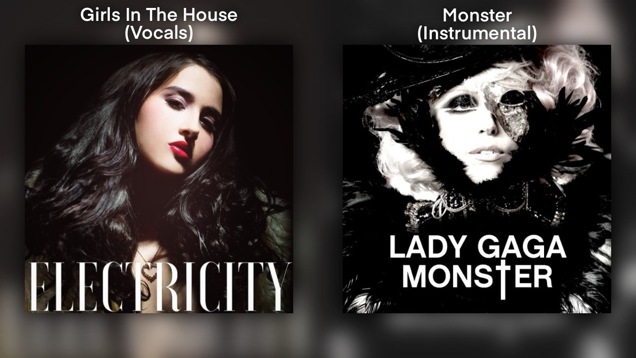 Girls In The House & Monster | Ashley Jana & Lady Gaga Mashup