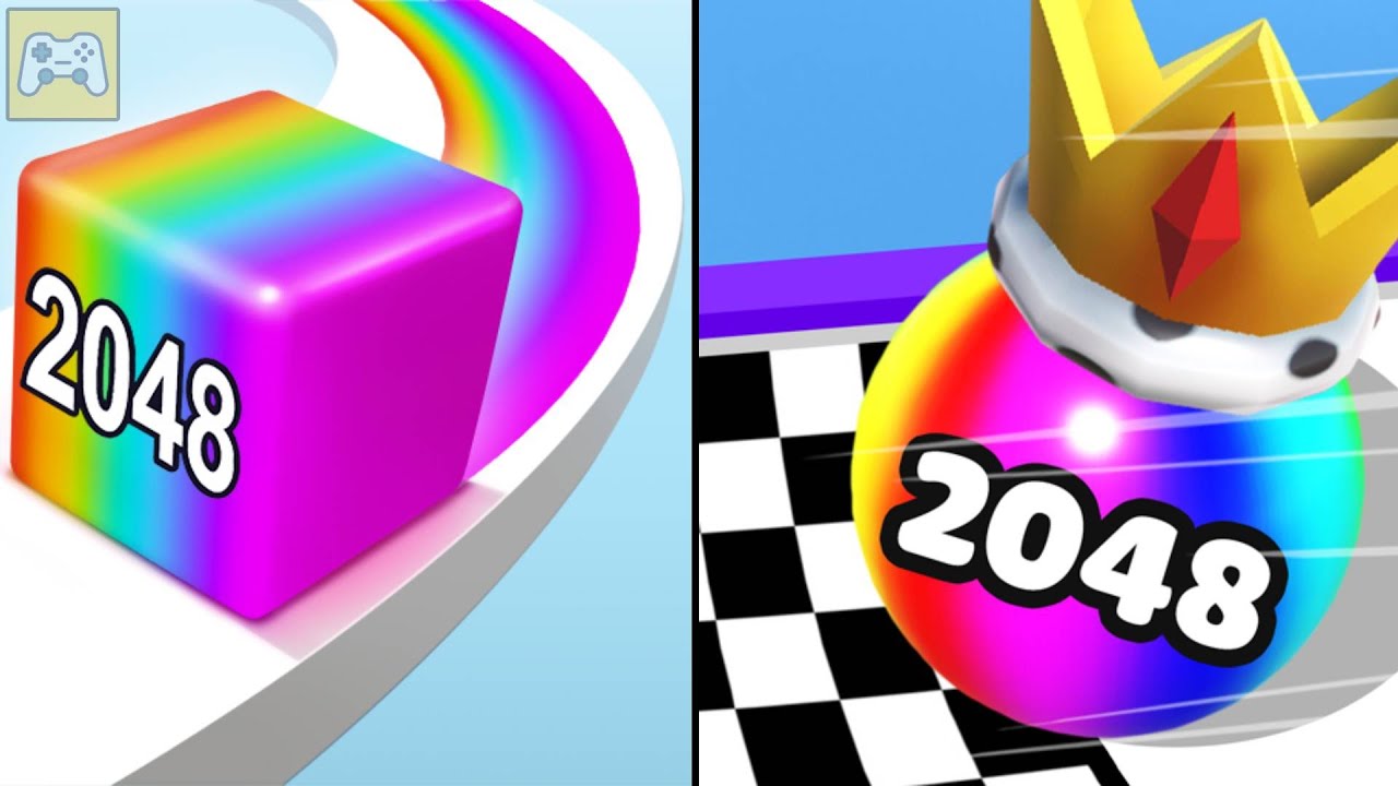 256 Trillion Jelly Block 😲 Jelly Run 2048 vs Ball Merge 2048 ✦ ASMR Gameplay Android iOS