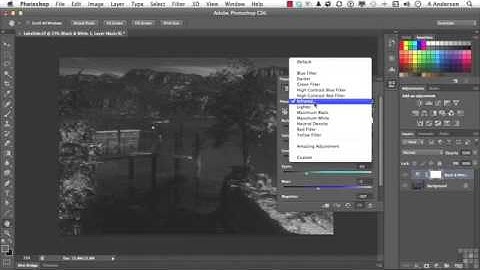 102 Adobe Photoshop CS6 Full Tutorial Controlling The Conversion To Grayscale