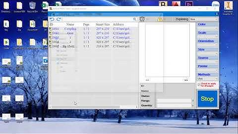 How to print multiple PDF files with Batch Print