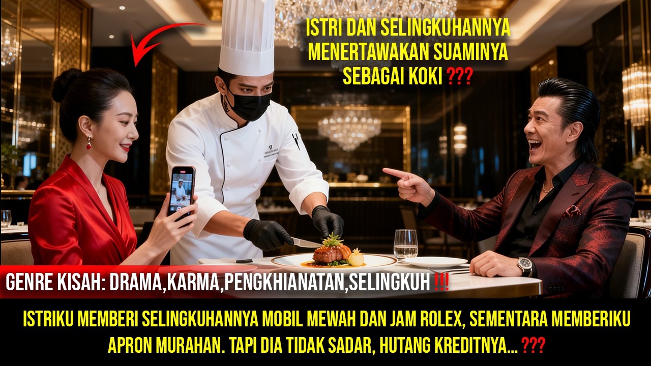 Istriku memberi selingkuhannya Mobil mewah dan jam rolex, Tapi dia tidak sadar, hutang kreditnya…