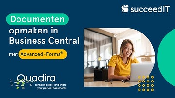 Documenten opmaken in Business Central met Advanced-Forms
