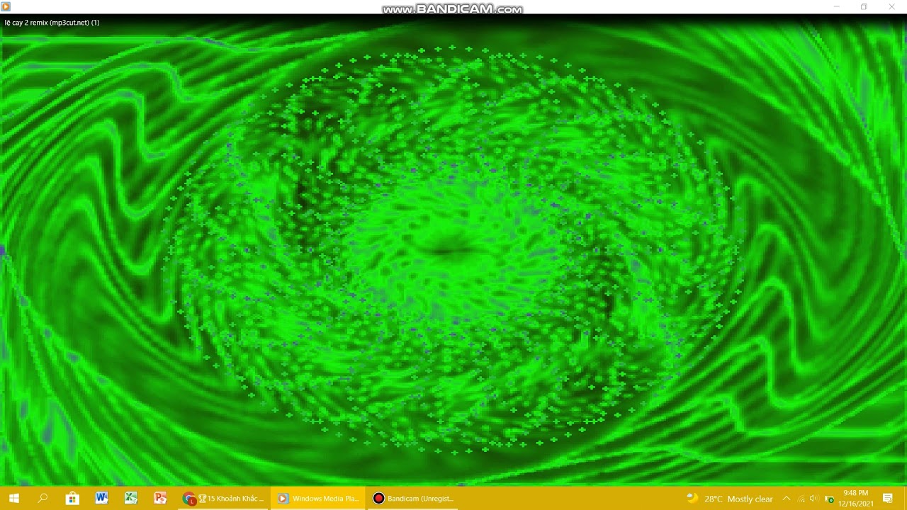 windows media player of visualization battery - green is not your enemy