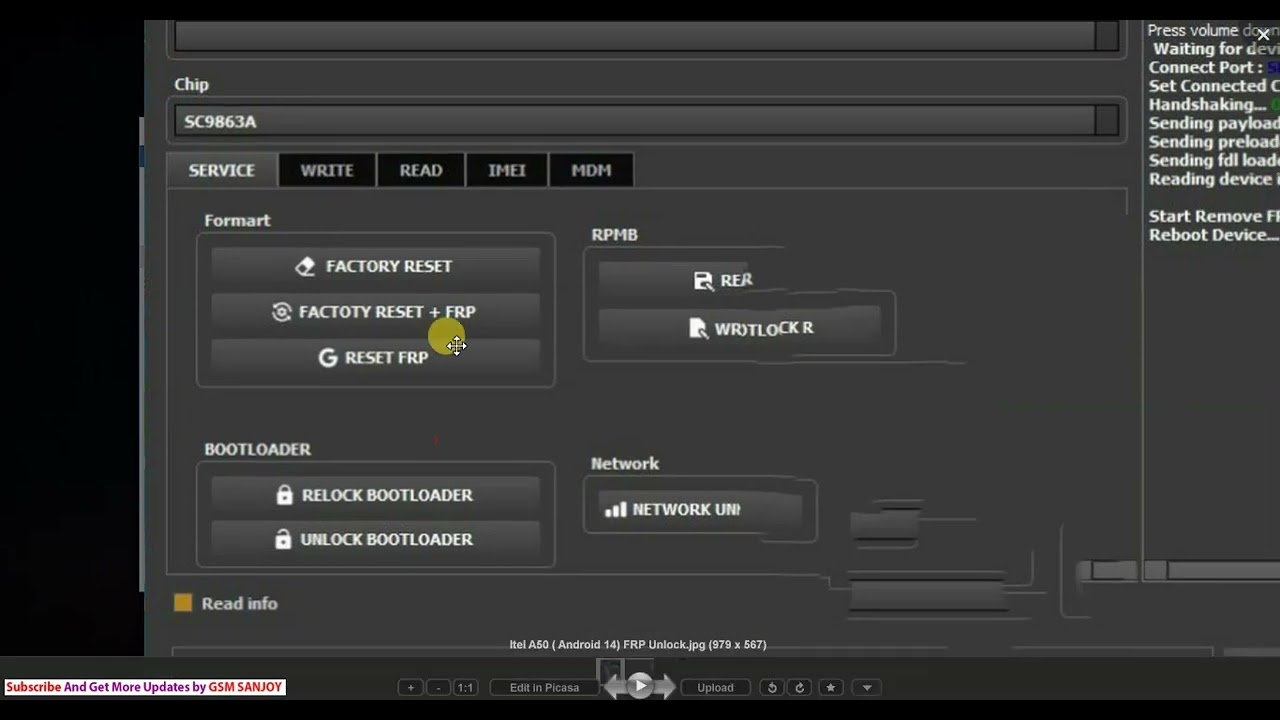 Itel A50 Android 14 FRP One-CLICK BY AnonySHU V2.0.24 Beta 