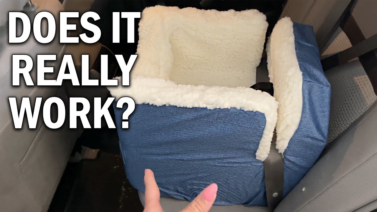 Snoozer Lookout II Dog Car Seat Review Does It Really Work? YouTube