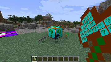 Plural Lucky Block MOD in Minecraft
