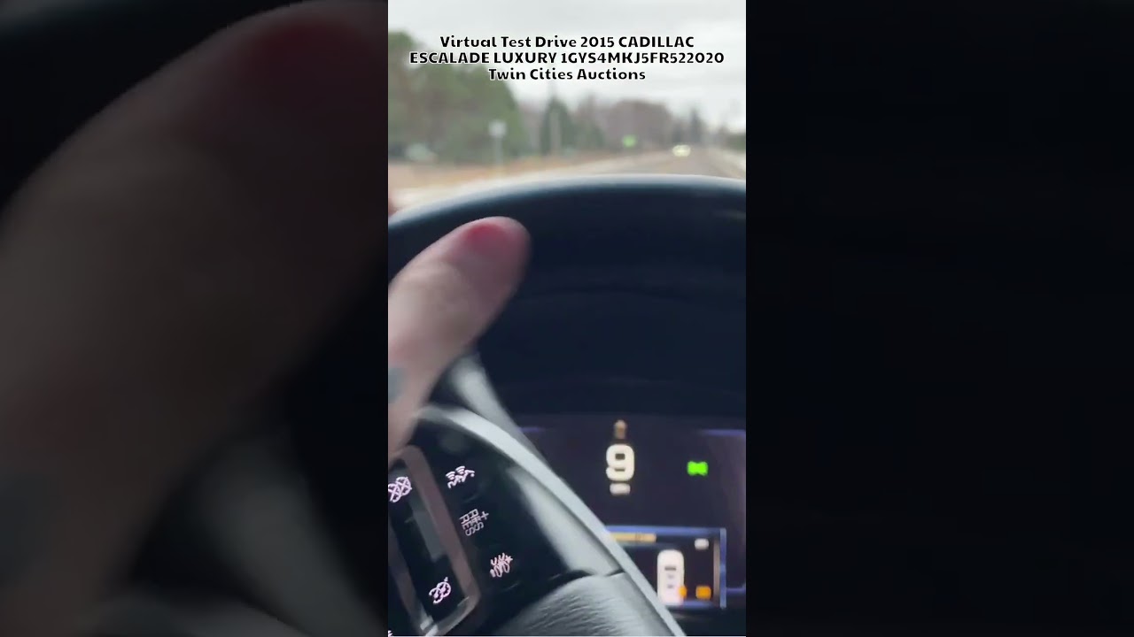 Virtual Test Drive 2015 CADILLAC ESCALADE LUXURY 1GYS4MKJ5FR522020 Twin Cities Auctions