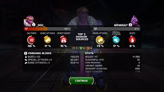 Mcoc AW Node 25 high evolutionary w/ Zemo+wags 