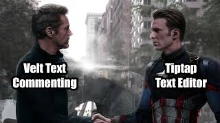 Tiptap comments by Velt SDK