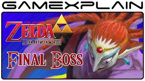 Zelda: A Link Between Worlds - Final Boss Battle & Ending (3DS)