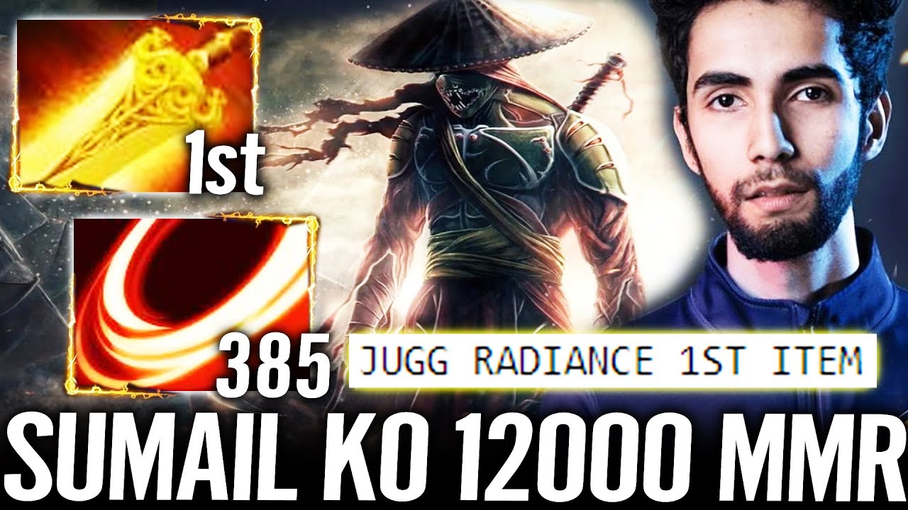 🔥 SUMAIL K.O 12000 MMR — Juggernaut Radiance 1st Item 385 DPS WTF Imba Dota 2 Pro