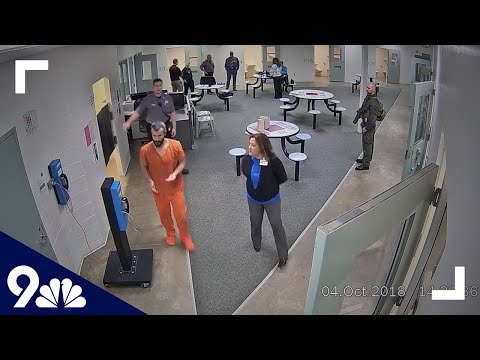 RAW: First video of Chris Watts in jail released