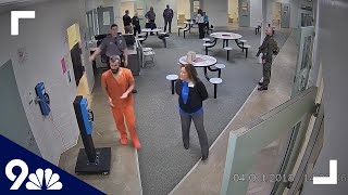 RAW: First video of Chris Watts in jail released