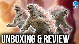 Hiya Toys GODZILLA EVOLVED figure unboxing and review
