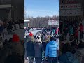 The official start of Iditarod