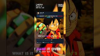 Luffy destroyed the Eternal Pose to Laugh Tale 🤯🔥 #onepiece #luffy #goldroger #trend #shorts #amv