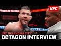Dricus Du Plessis Octagon Interview | UFC Oklahoma City