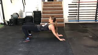 The Gym - Ground to Table Top Shoulder Extension