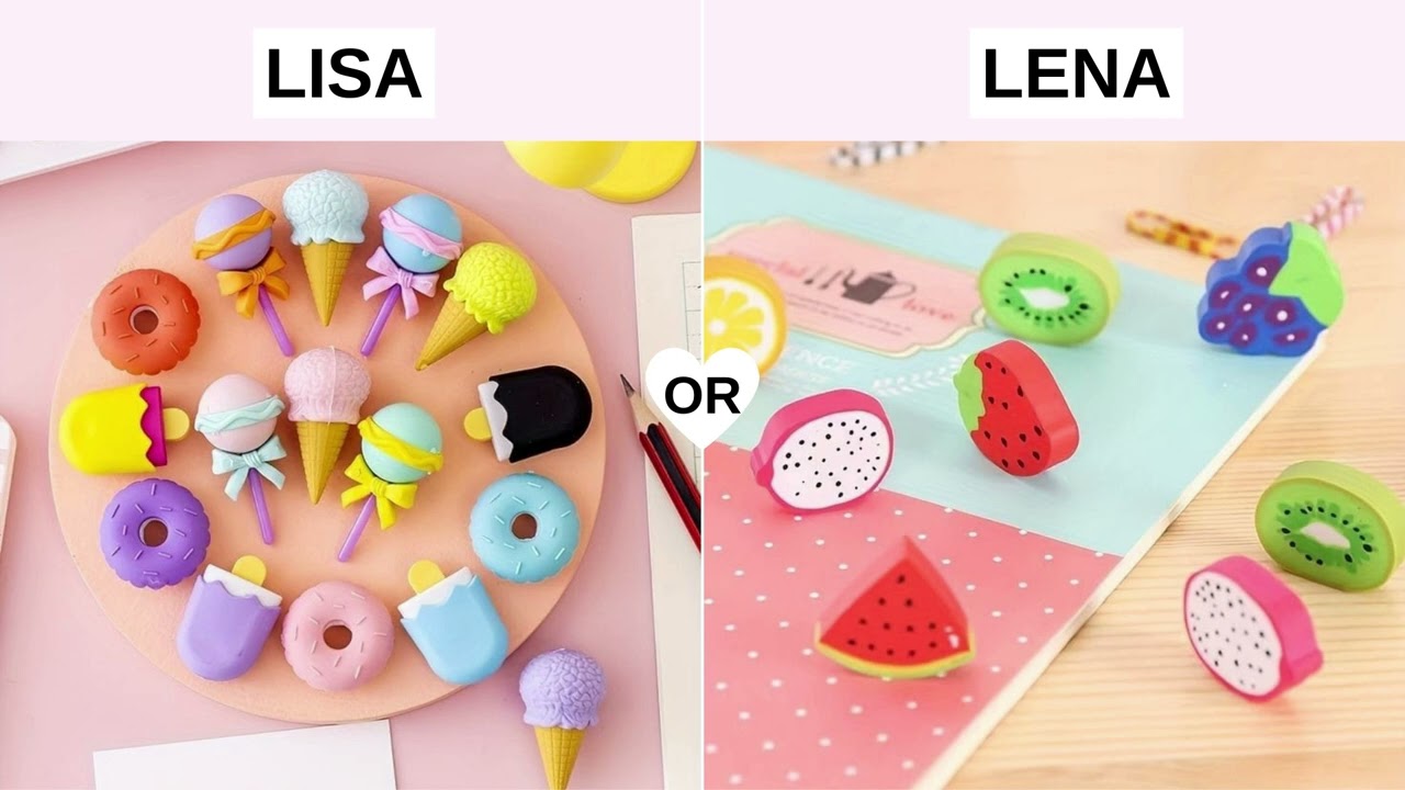 LISA OR LENA MATERIAL ESCOLAR | LISA OR LENA SCHOOL SUPPLIES