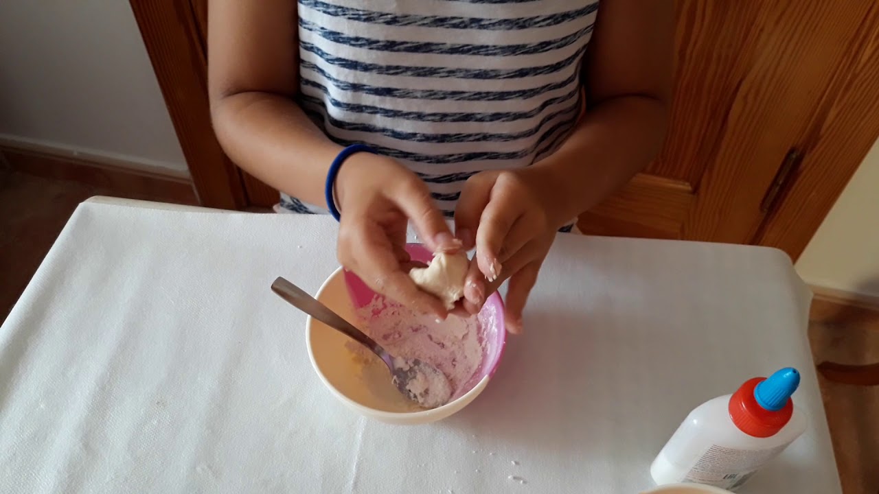 Cómo hacer pasta para moldear figuras. YouTube