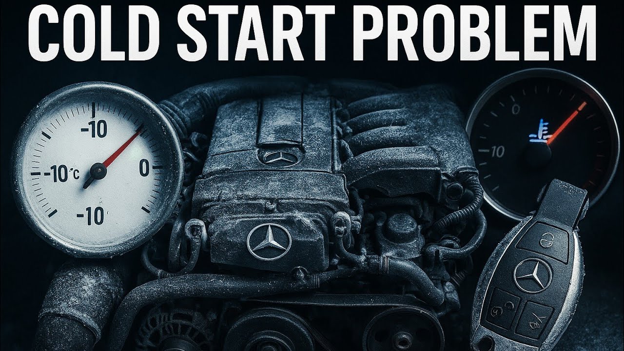 Mercedes Cold Start Problem | Cause & Fixes! | Car Long Staring In ...