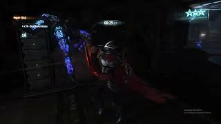Arkham Knight Shredder shreds in the Batcave 1 min run
