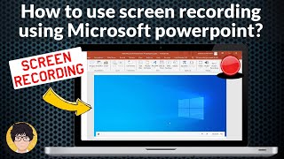 How to use screen recording using Microsoft PowerPoint? Free screen recording in  PowerPoint screenshot 3