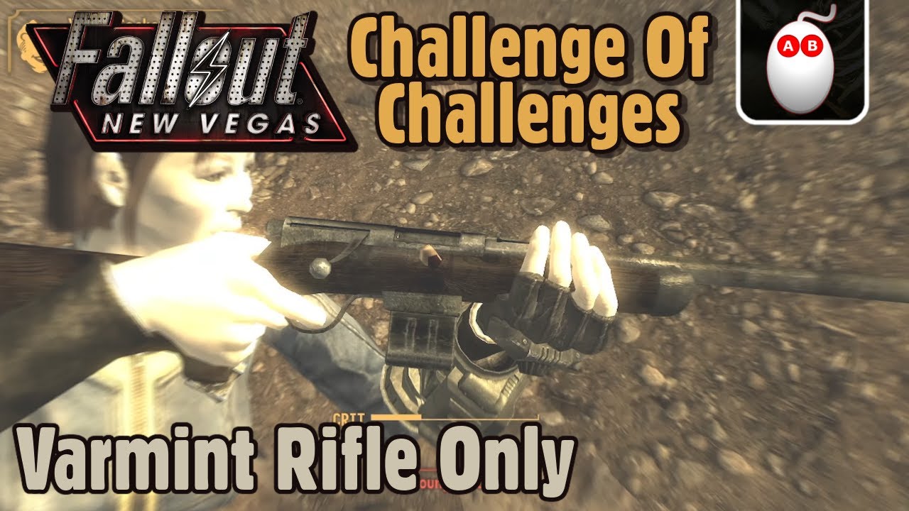 Fallout New Vegas - Challenge Of Challenges - Varmint Rifle Only - YouTube