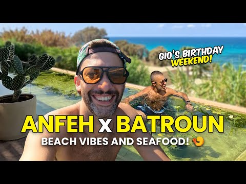 Anfeh and Batroun Lebanon 🇱🇧 Beaches, Seafood & Mediterranean Charm