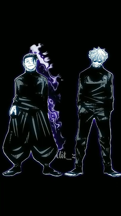 GOJO AND GETO DUO JUJUTSU KAISEN 💪 #jjk #gojo #geto #anime #editz #edit