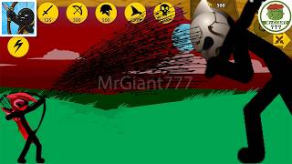 MAX CASTLE ARCHIDON FIRES A MILLION ARROWS TO DEFEAT FINAL BOSS | Stick War Legacy Mod | MrGiant777 screenshot 1