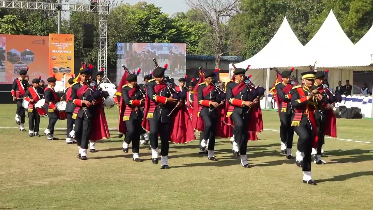 National School Band Competition | Pipe Band Boys | PM SHRI KV No. 2 Belagavi Cantt, Karnataka