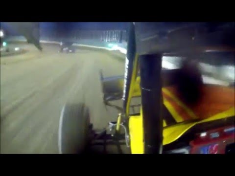 Brad Haudenschild at Wayne County Speedway 4/23/16