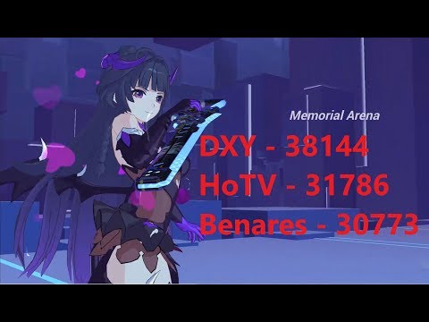 [Honkai Impact 3] 100K+ score: Dark Jixuanyuan, HoTV, Benares @arren3815