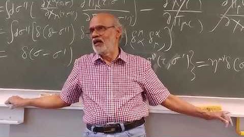 String Theory Lecture - 9 Part - 10/11 by Daya Shankar Kulshreshtha at the Univ. of Oldenburg