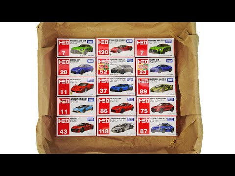 トミカ タカラトミーを箱から出す Tomica Take the TOMY out of the box