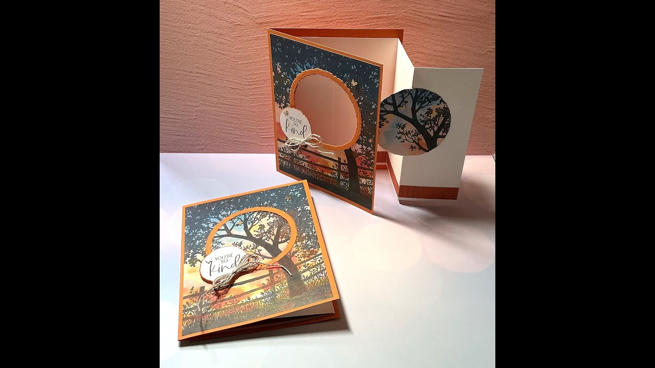 Fun Fold Friday: Peaceful View Fun Fold