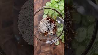 Makan nasi pakai timun. emang kenyang?