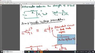 Variable Voltage Attenuator in Wireless Communication